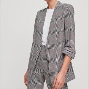 Babaton Power Blazer in Plaid